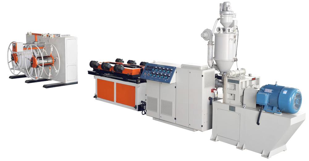 PE/PP&PVC Single Corrugated Pipe Making Machine